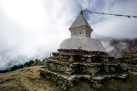 Stupa above Namche Bazaar